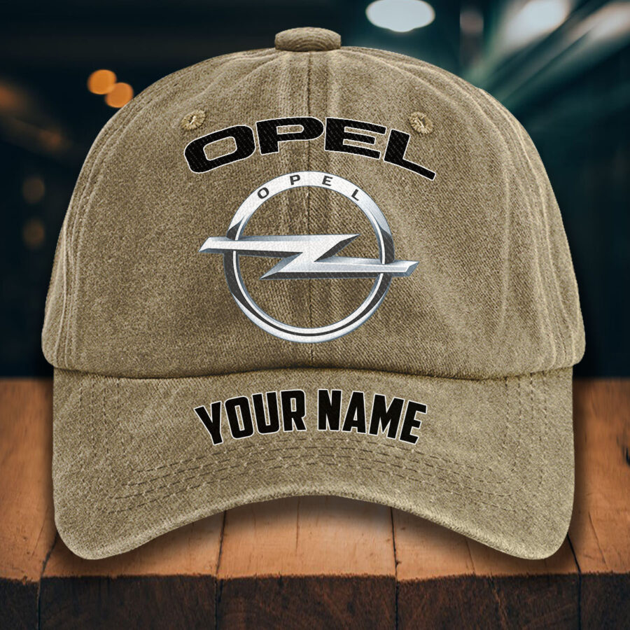 Opel Gewaschene Denim-Kappe – Bild 5