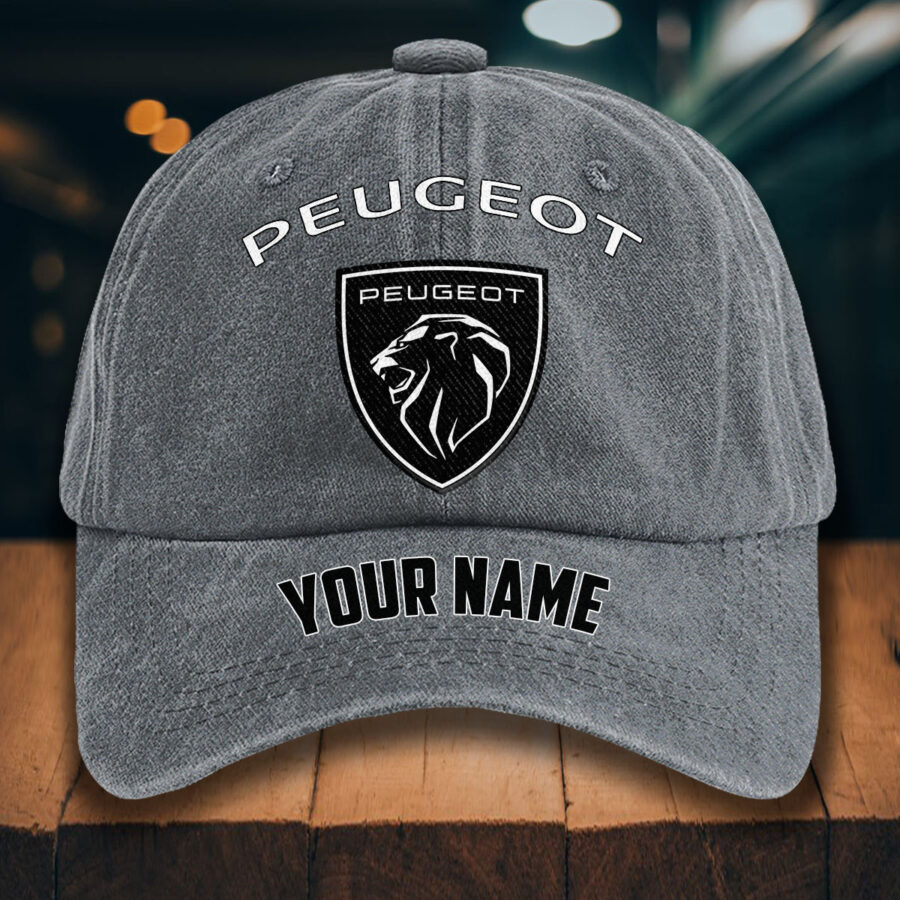 Peugeot Gewaschene Denim-Kappe – Bild 4