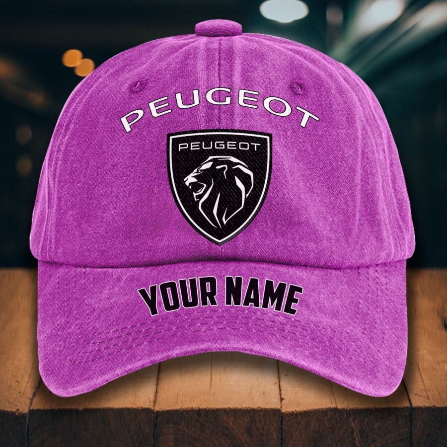 Peugeot Gewaschene Denim-Kappe – Bild 6