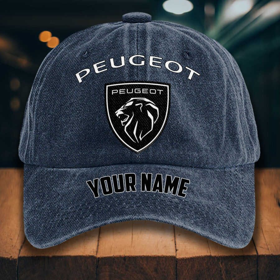 Peugeot Gewaschene Denim-Kappe – Bild 7