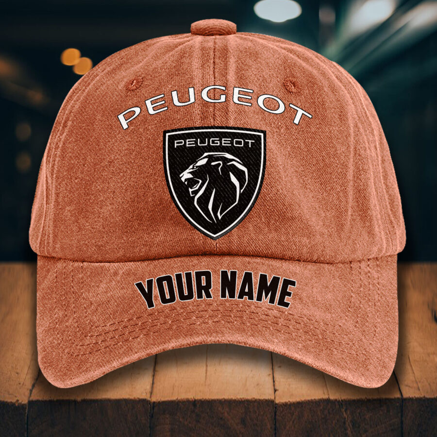 Peugeot Gewaschene Denim-Kappe – Bild 8