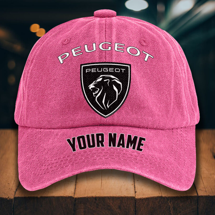 Peugeot Gewaschene Denim-Kappe – Bild 10