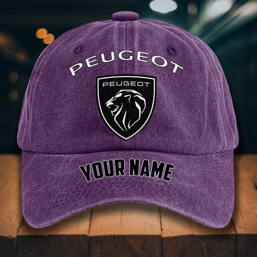 Peugeot Gewaschene Denim-Kappe – Bild 11