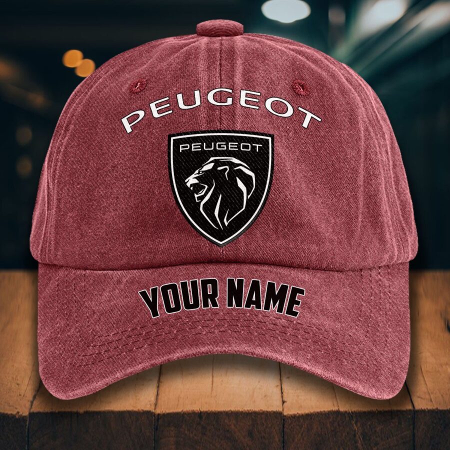 Peugeot Gewaschene Denim-Kappe – Bild 14