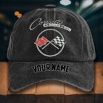 Corvette C2 Gewaschene Denim-Kappe