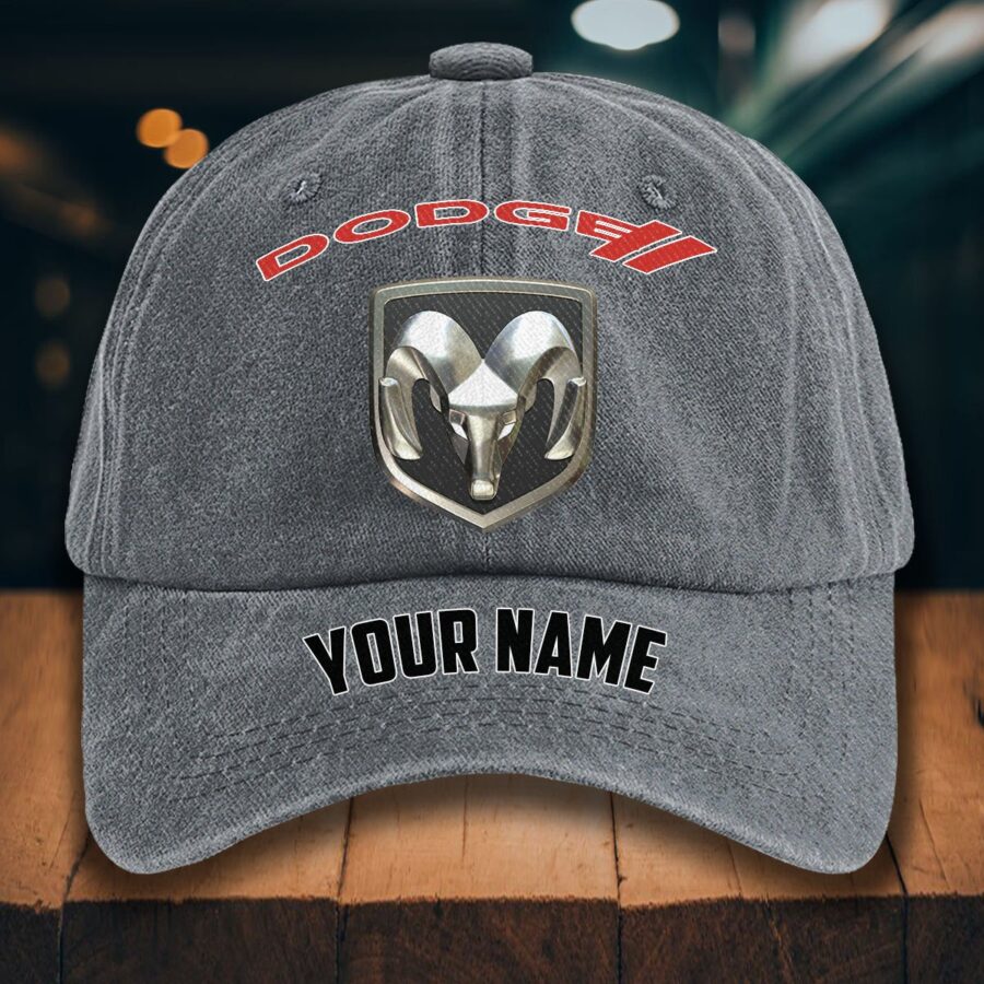 Dodge Gewaschene Denim-Kappe – Bild 4