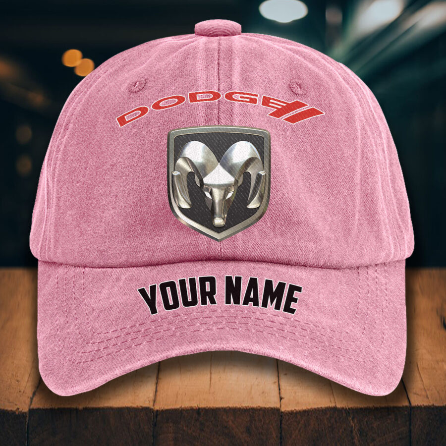 Dodge Gewaschene Denim-Kappe – Bild 9