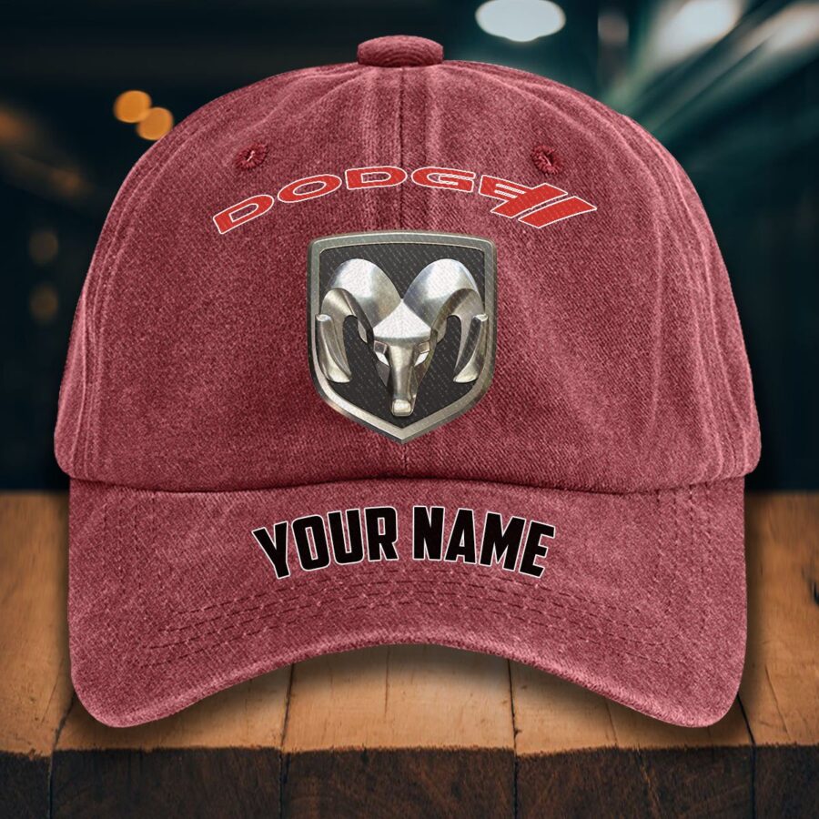 Dodge Gewaschene Denim-Kappe – Bild 14