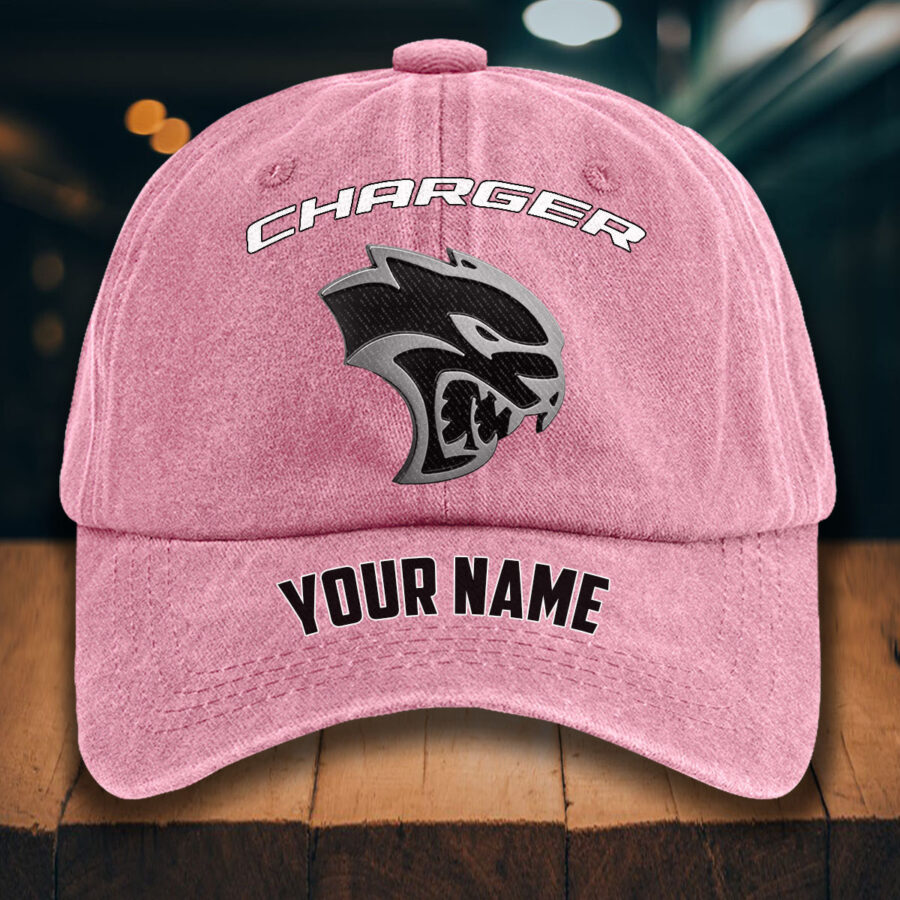 Dodge Charger Gewaschene Denim-Kappe – Bild 9