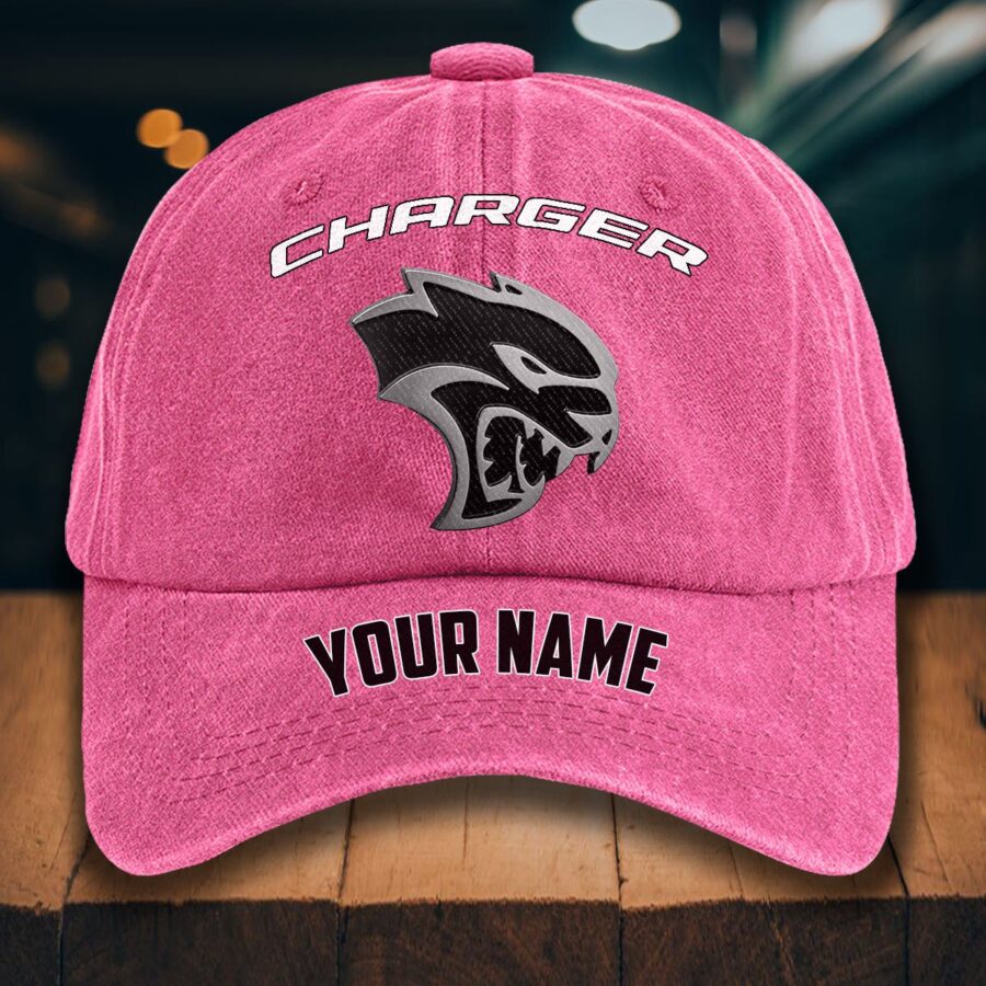 Dodge Charger Gewaschene Denim-Kappe – Bild 10