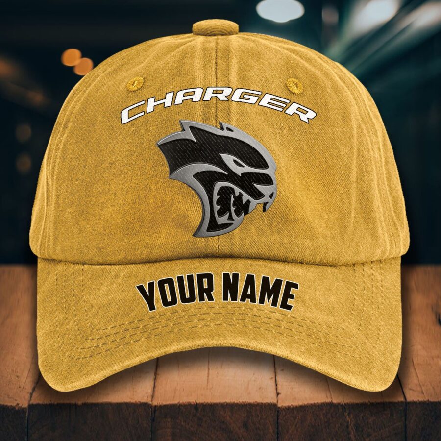 Dodge Charger Gewaschene Denim-Kappe – Bild 15