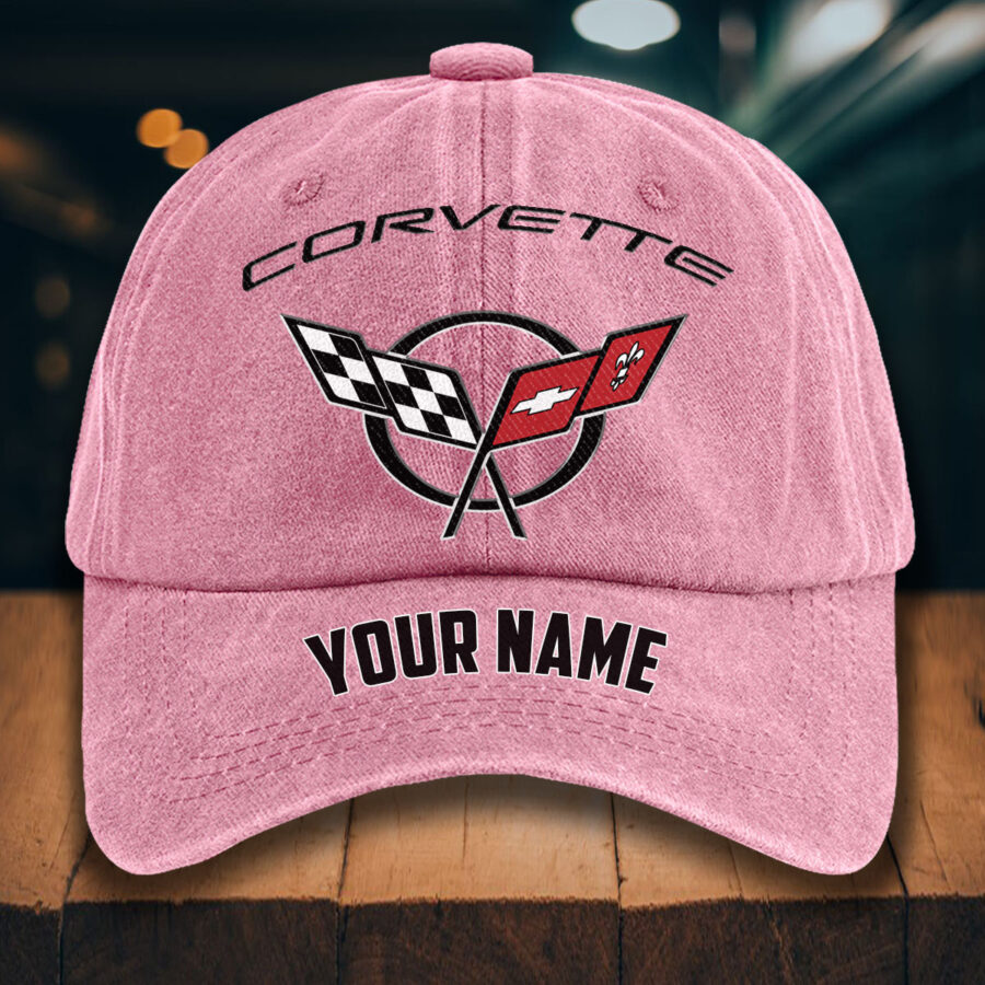 Corvette C5 Gewaschene Denim-Kappe – Bild 9