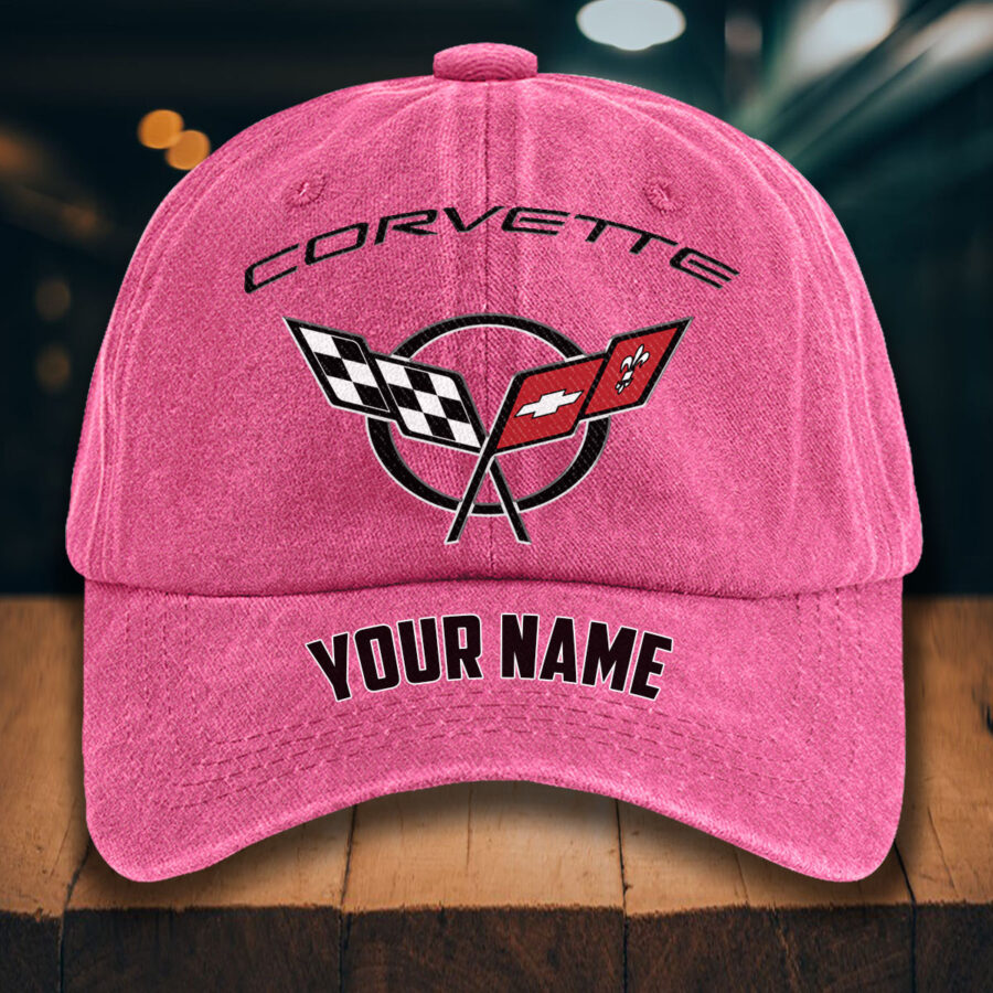 Corvette C5 Gewaschene Denim-Kappe – Bild 10