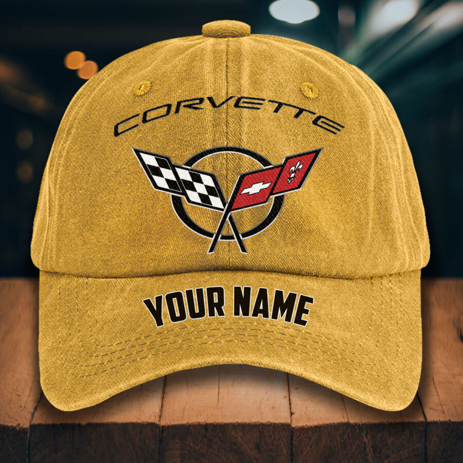 Corvette C5 Gewaschene Denim-Kappe – Bild 15