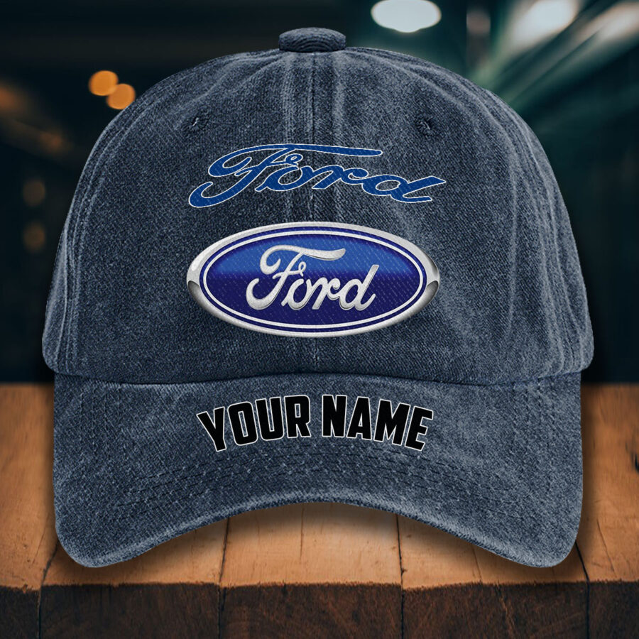 Ford Gewaschene Denim-Kappe – Bild 7