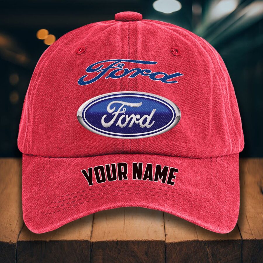 Ford Gewaschene Denim-Kappe – Bild 12