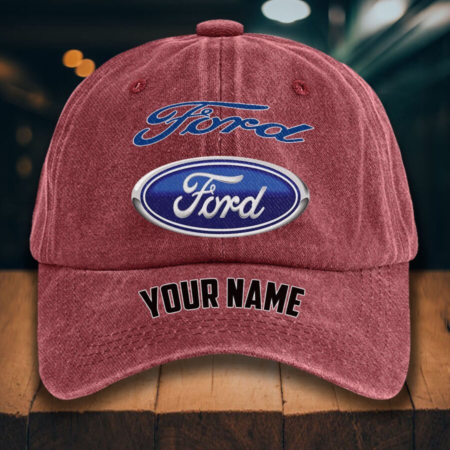 Ford Gewaschene Denim-Kappe – Bild 14