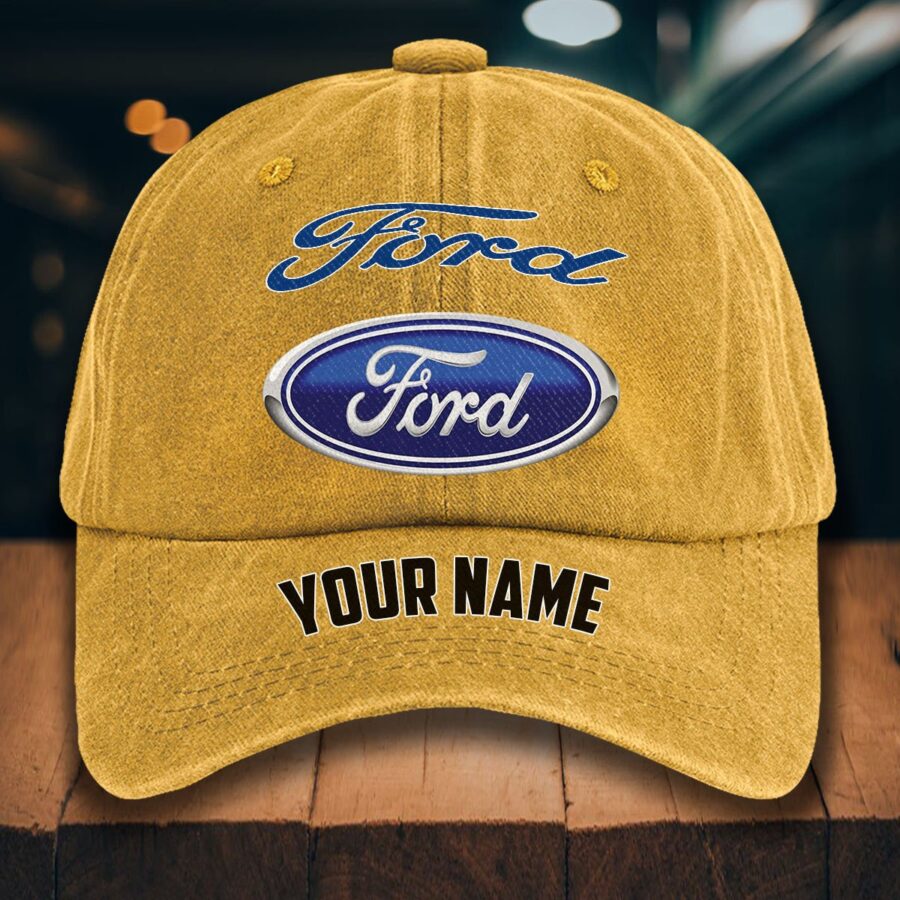 Ford Gewaschene Denim-Kappe – Bild 15