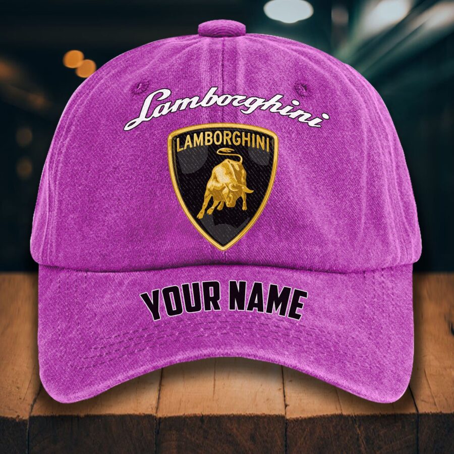 Lamborghini Gewaschene Denim-Kappe – Bild 6