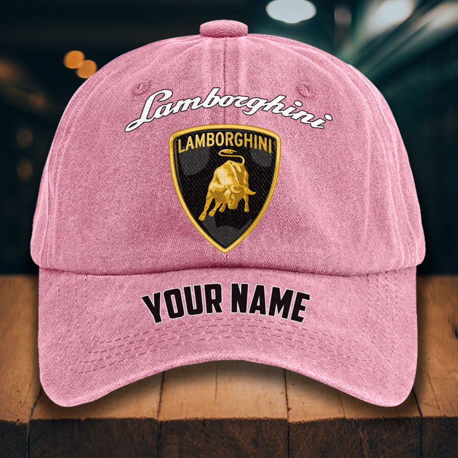 Lamborghini Gewaschene Denim-Kappe – Bild 9