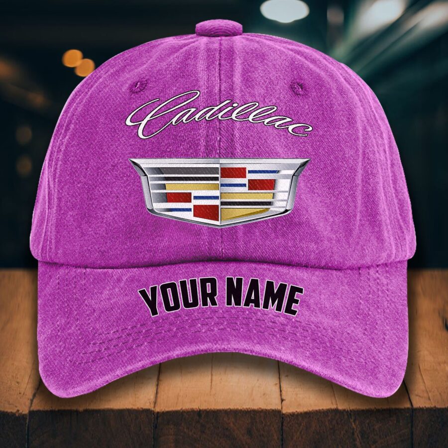 Cadillac Gewaschene Denim-Kappe – Bild 6