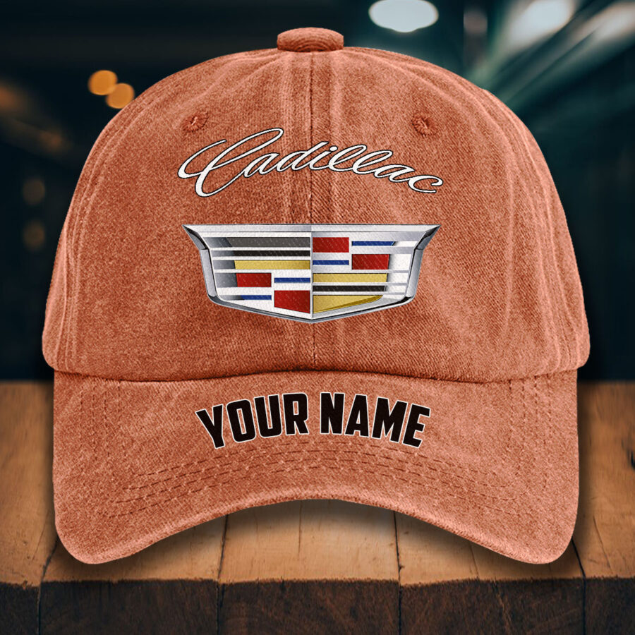 Cadillac Gewaschene Denim-Kappe – Bild 8