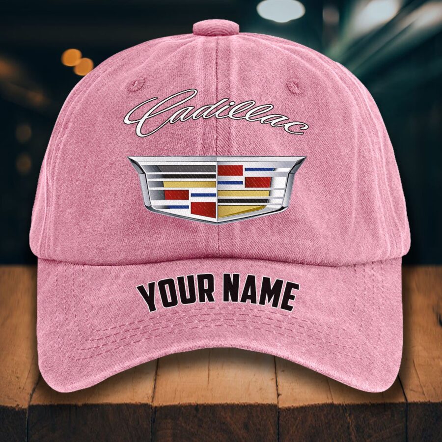 Cadillac Gewaschene Denim-Kappe – Bild 9