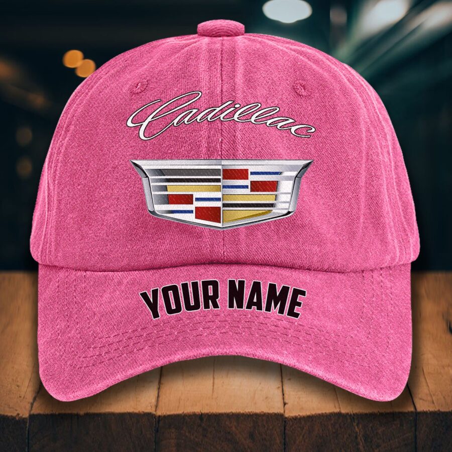 Cadillac Gewaschene Denim-Kappe – Bild 10