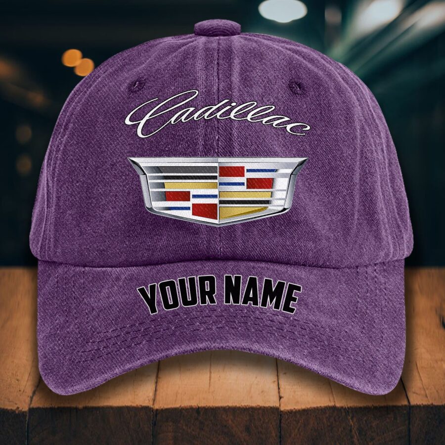 Cadillac Gewaschene Denim-Kappe – Bild 11