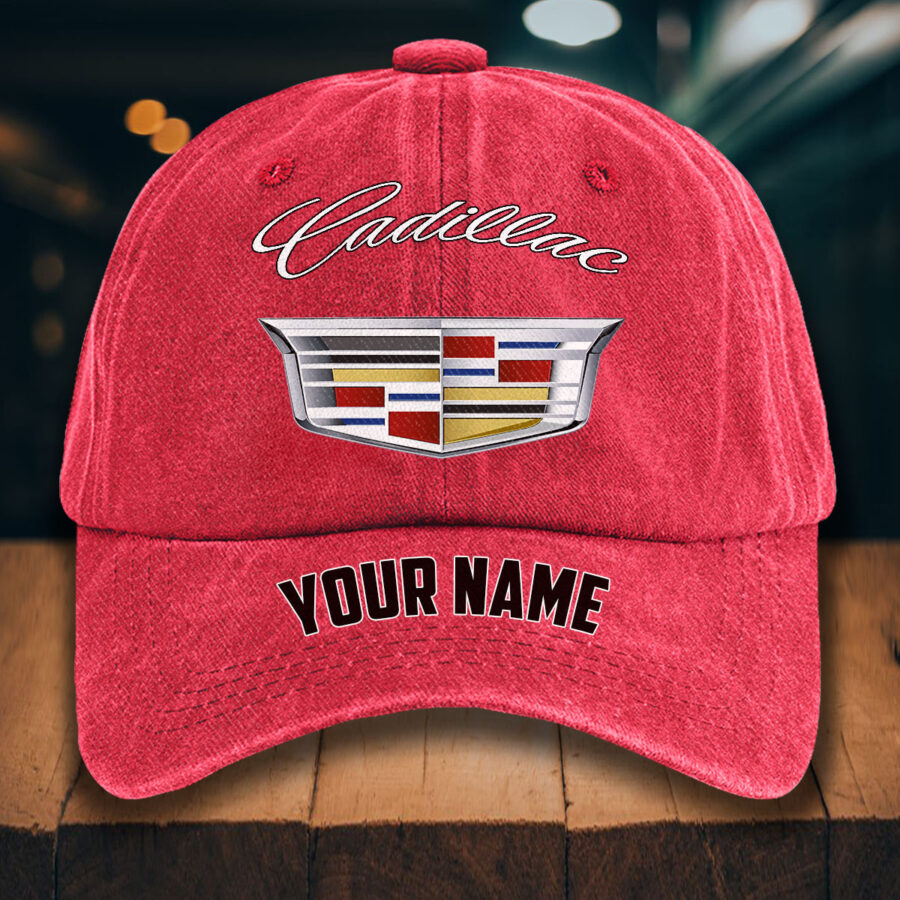 Cadillac Gewaschene Denim-Kappe – Bild 12