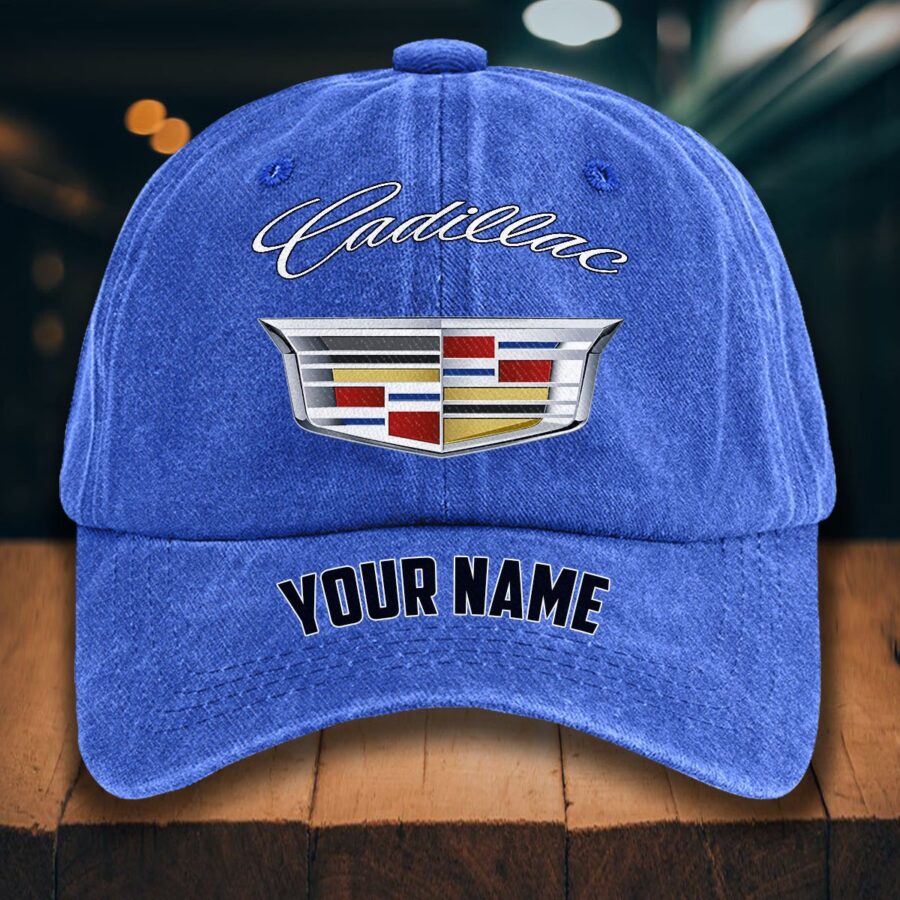 Cadillac Gewaschene Denim-Kappe – Bild 13