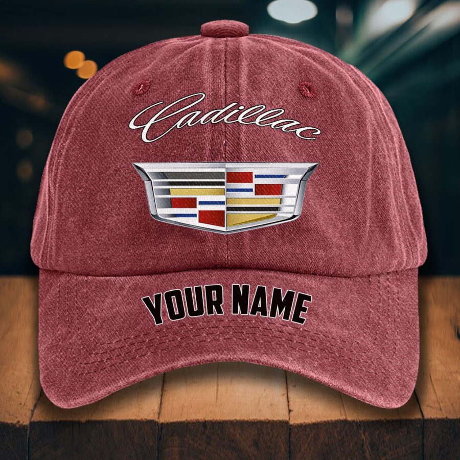 Cadillac Gewaschene Denim-Kappe – Bild 14