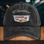 Cadillac Gewaschene Denim-Kappe