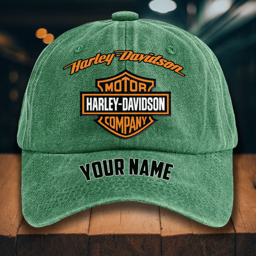 Harley-Davidson Gewaschene Denim-Kappe – Bild 3