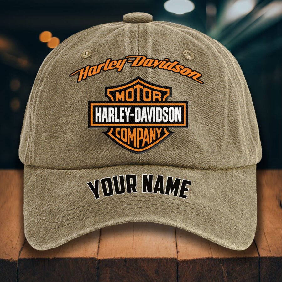 Harley-Davidson Gewaschene Denim-Kappe – Bild 5