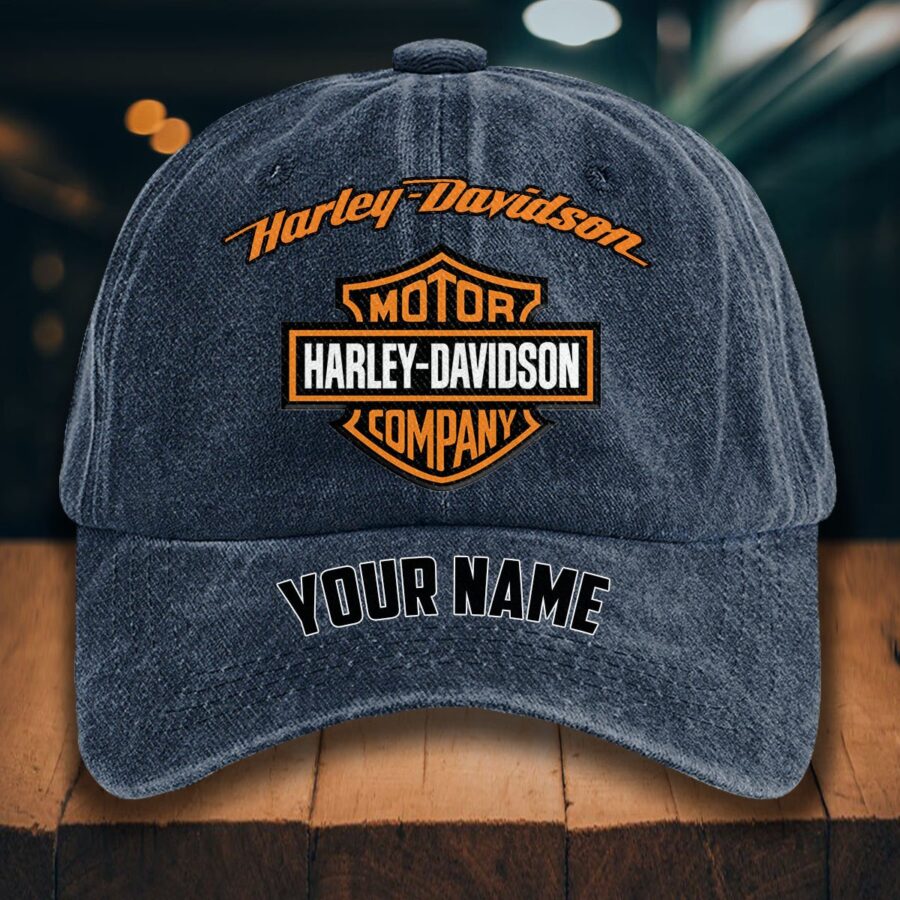 Harley-Davidson Gewaschene Denim-Kappe – Bild 7