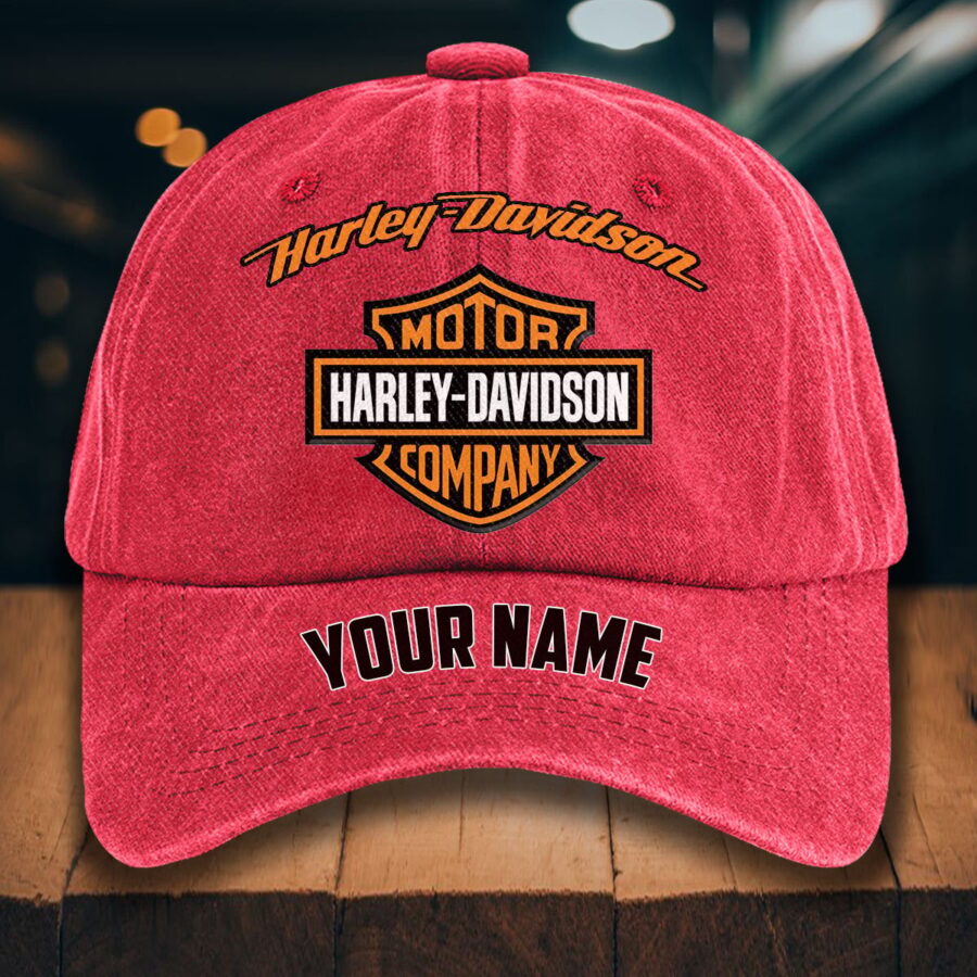 Harley-Davidson Gewaschene Denim-Kappe – Bild 12