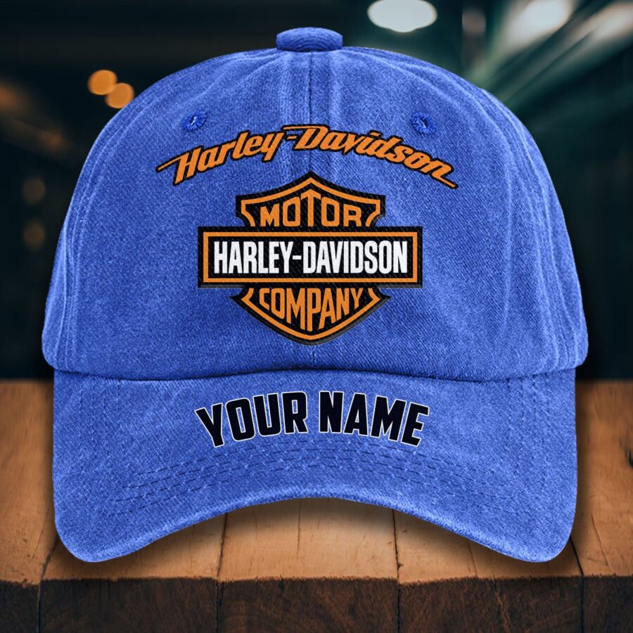 Harley-Davidson Gewaschene Denim-Kappe – Bild 13