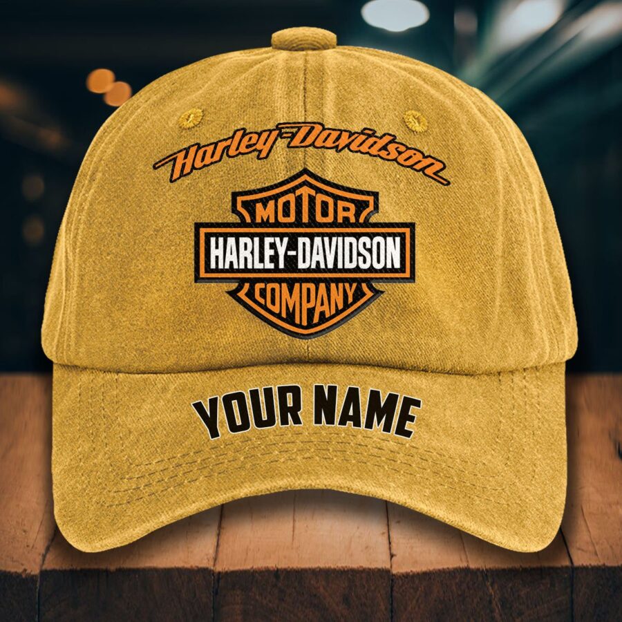 Harley-Davidson Gewaschene Denim-Kappe – Bild 15