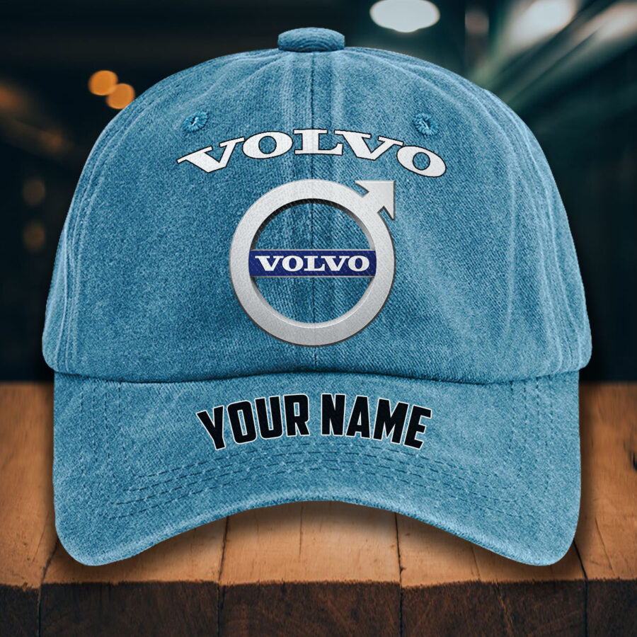 Volvo Gewaschene Denim-Kappe – Bild 2