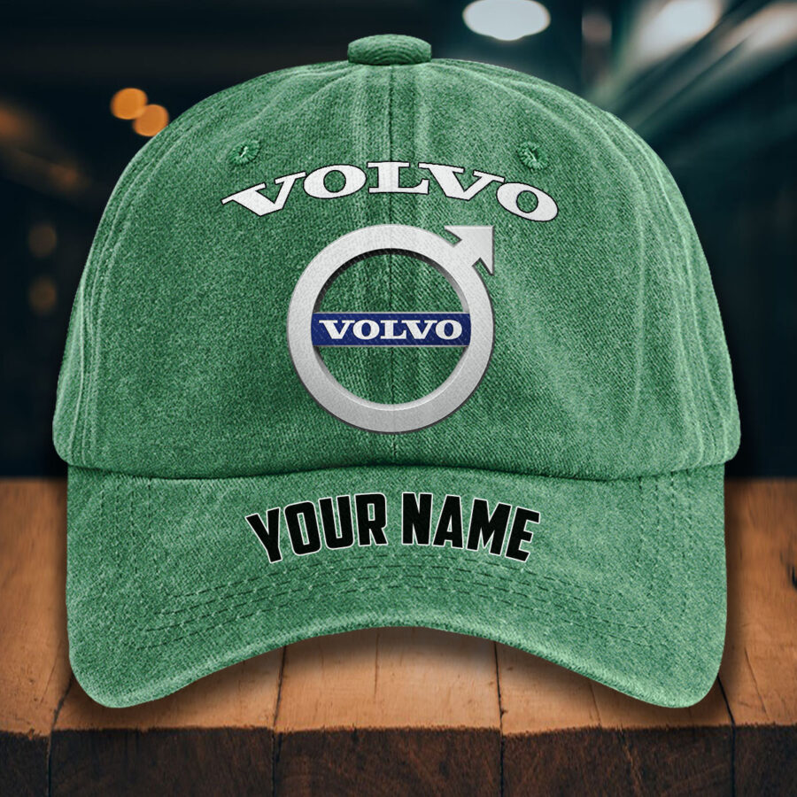 Volvo Gewaschene Denim-Kappe – Bild 3