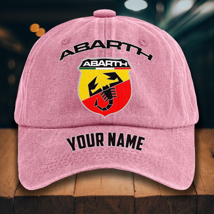 Abarth Gewaschene Denim-Kappe – Bild 9