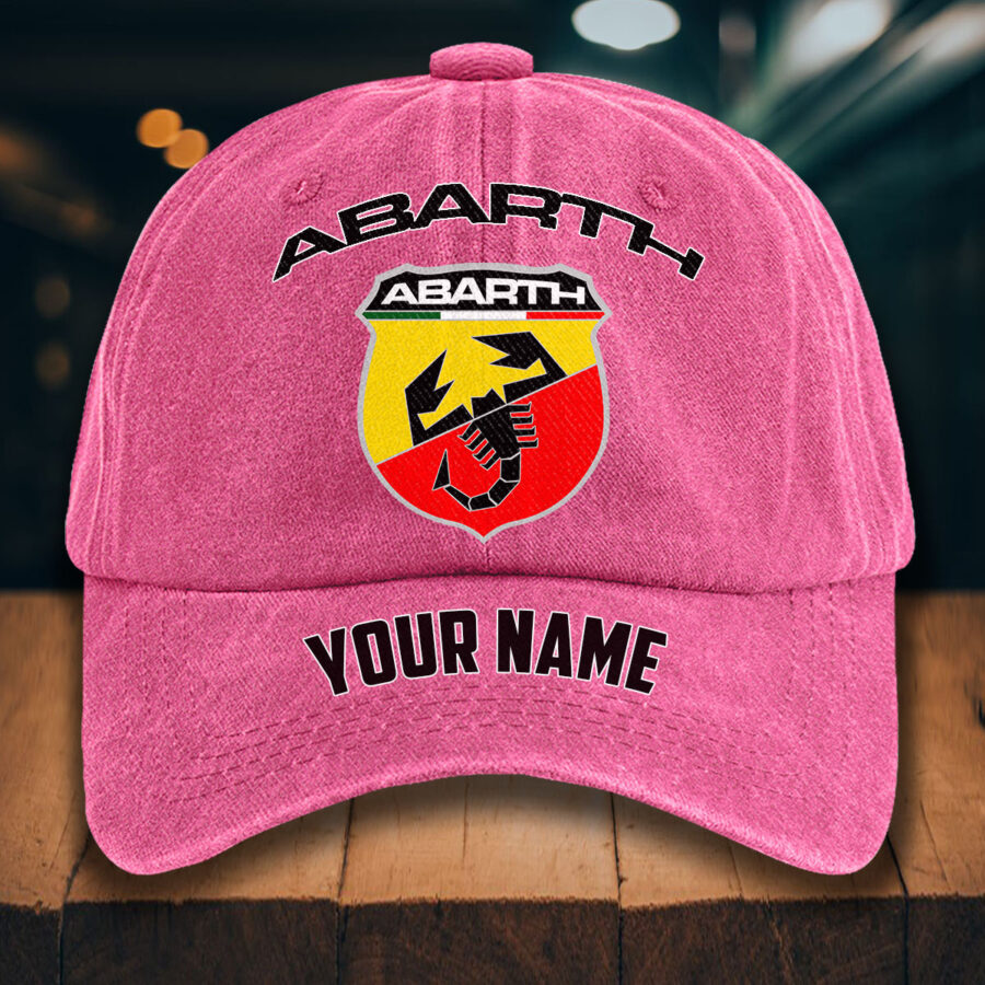 Abarth Gewaschene Denim-Kappe – Bild 10