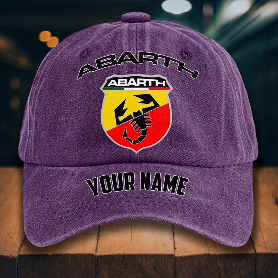 Abarth Gewaschene Denim-Kappe – Bild 11