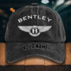 Bentley Gewaschene Denim-Kappe