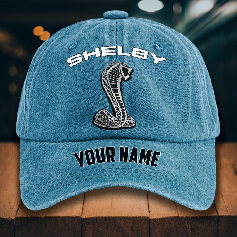 Ford Shelby Gewaschene Denim-Kappe – Bild 2
