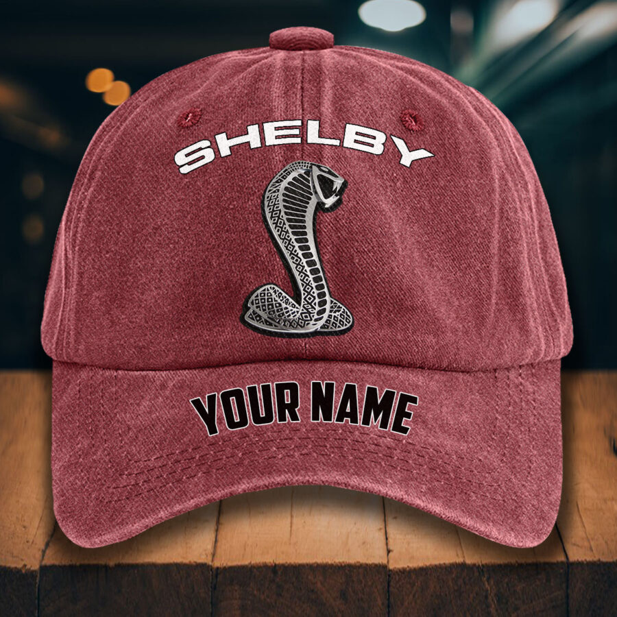 Ford Shelby Gewaschene Denim-Kappe – Bild 14