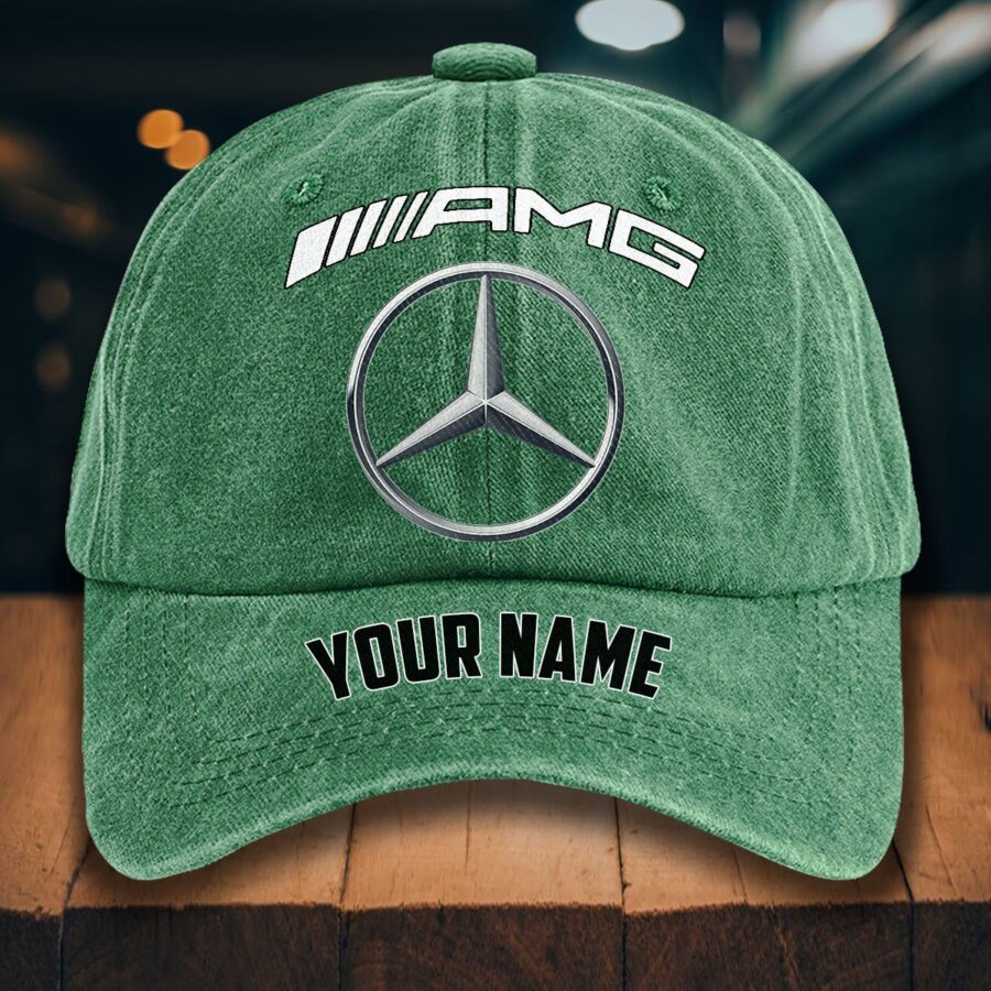 Mercedes-AMG Gewaschene Denim-Kappe – Bild 3
