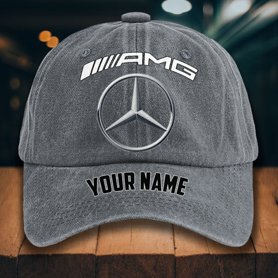 Mercedes-AMG Gewaschene Denim-Kappe – Bild 4