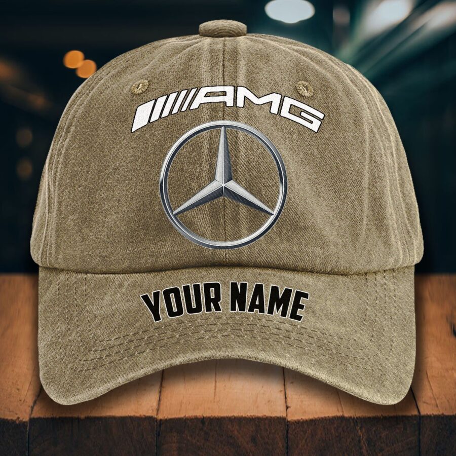 Mercedes-AMG Gewaschene Denim-Kappe – Bild 5